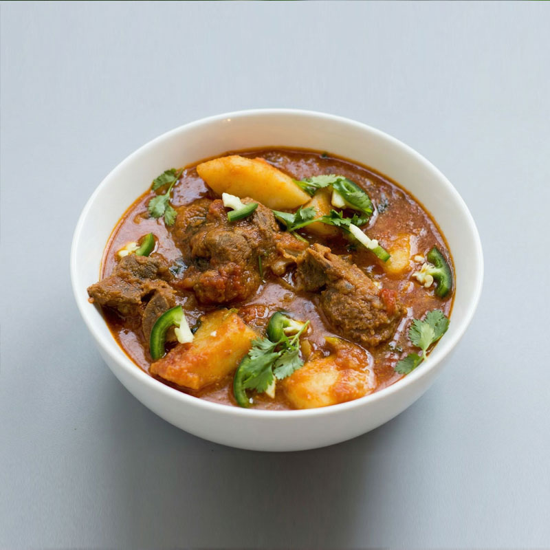  Aloo Gosht 